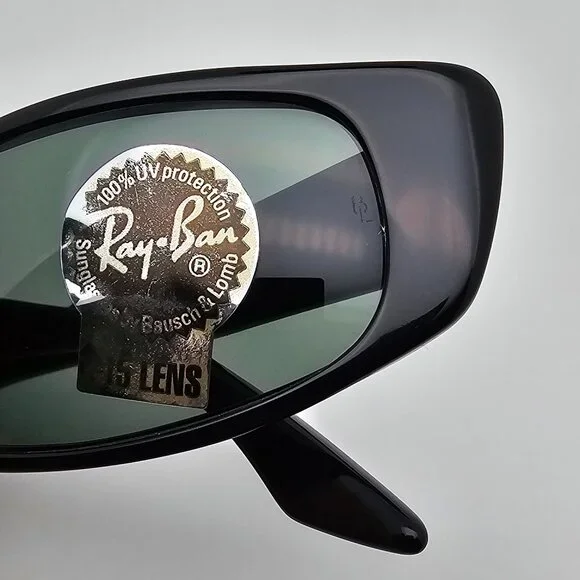 Ray-Ban B&L W1926 XYAO Black Frame G-15 Green Glass Lens Cat  display picture 1